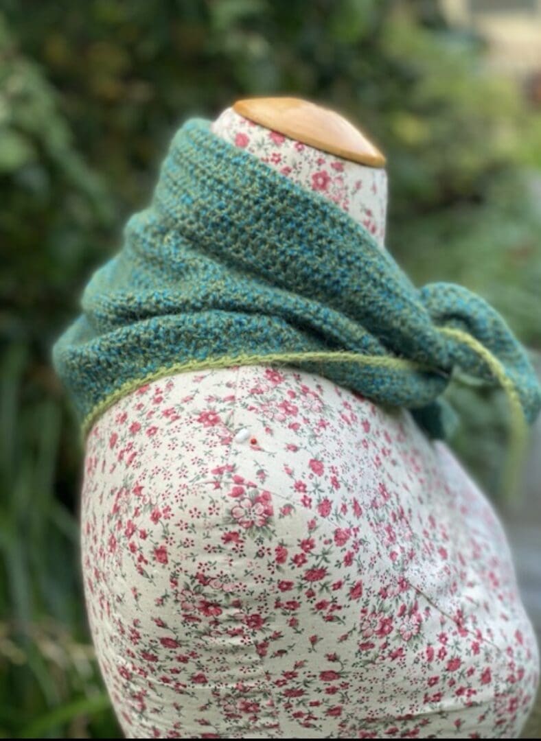 Crochet Wool Scarf