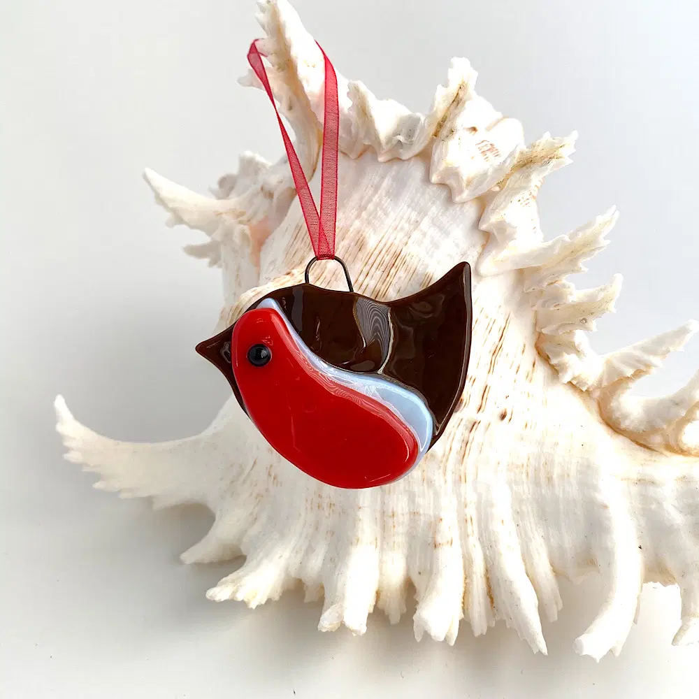 Robin tree decoration