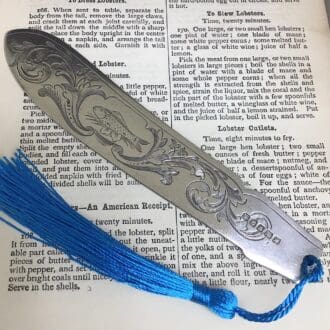 upcycled cutlery bookmark