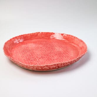 Handmade ceramic dish