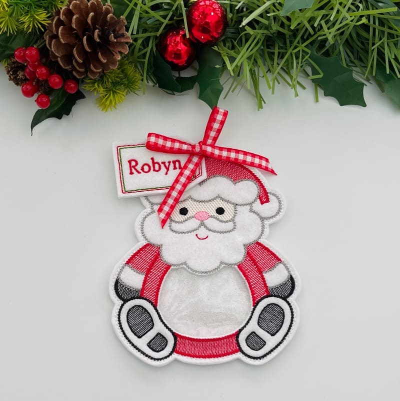 Santa Christmas Treat Bag Single