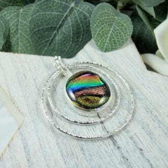 aurora_halo_silver_necklace