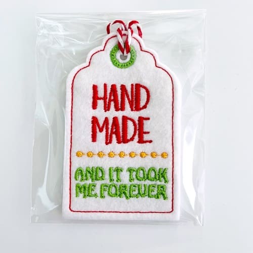 Snarky Christmas Gift Tags Labels Hand Made