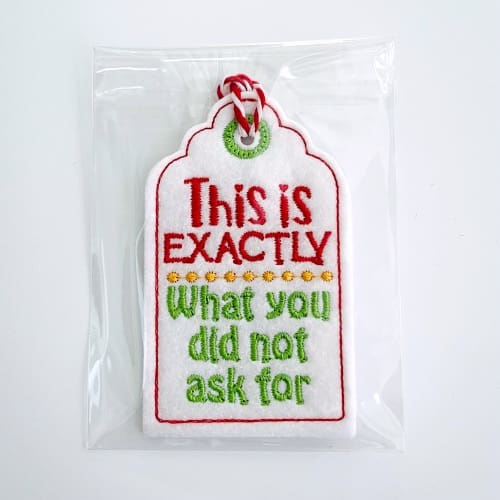 Snarky Christmas Gift Tags LabelsThis Is Exactly