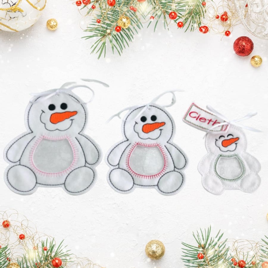 Snowman Treat Bags