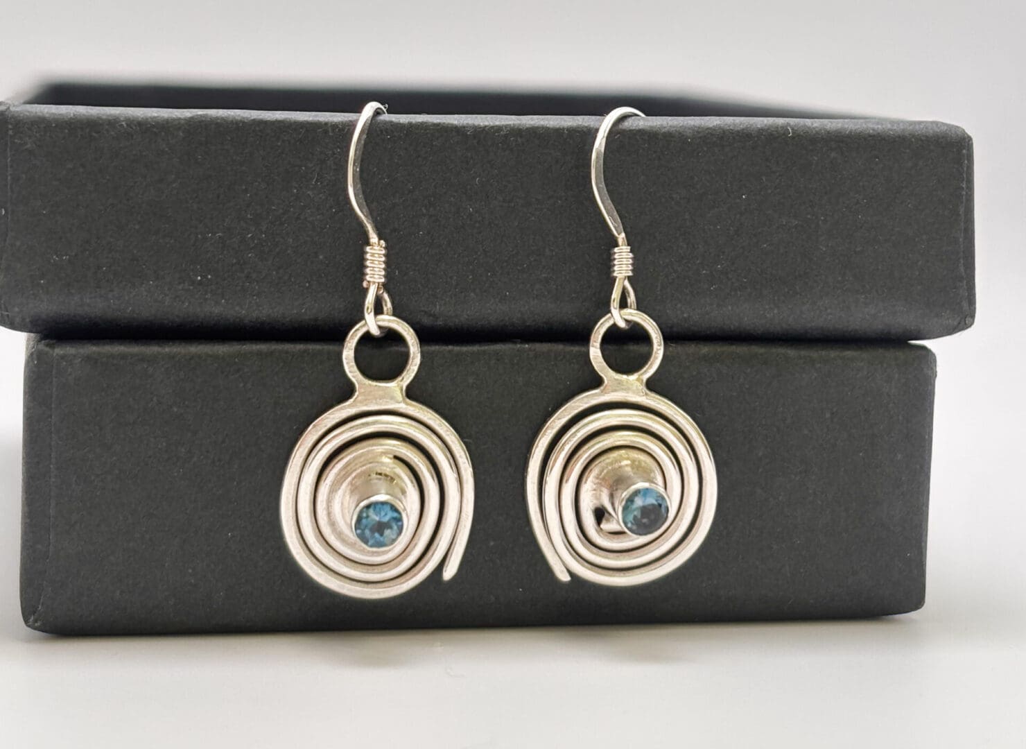 spiral earrings