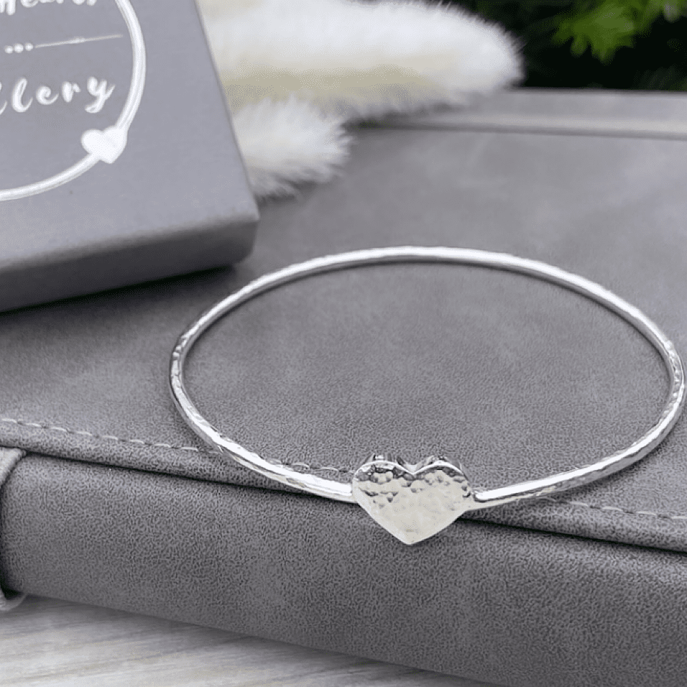 Heart bangle