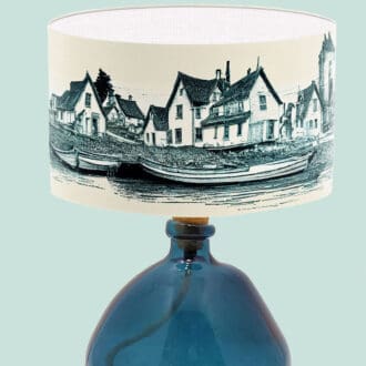 coastal lampshade coast illustration for table lamps standard floor lamp ceiling lights designer lightshade