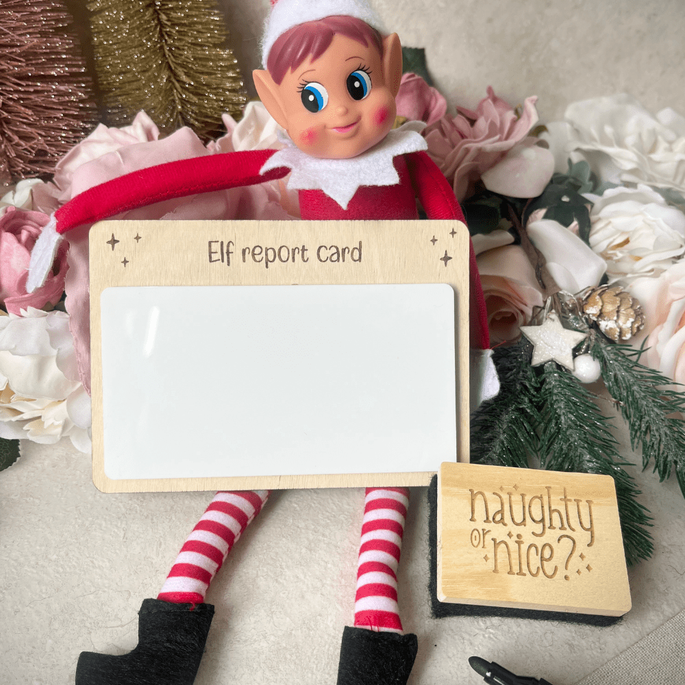 elf on the shelf report card