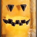 Pumpkin face Candle Lantern £0.00