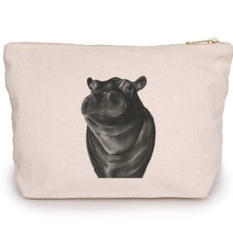 Hippo pouch bag from Libra fine arts