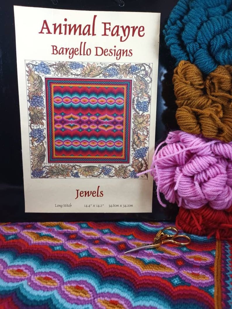 Bargello Jewels Animal Fayre Designer Tapestry Kits 3