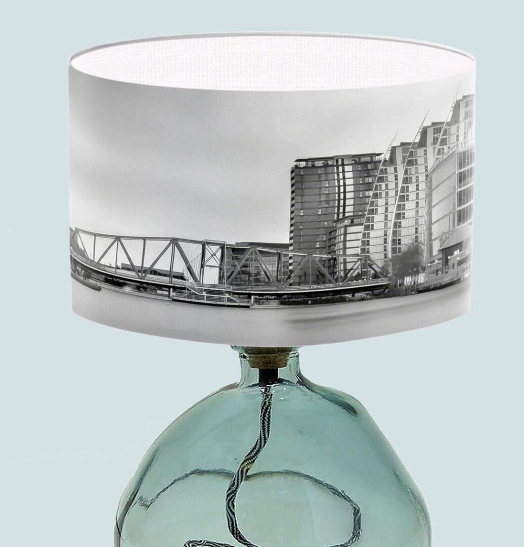 urbal lampshade manchester skyline lightshade contemporary lighting