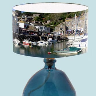 cornish lampshade padstow cornwall coastal lighting table lampshade ceiling lightshade