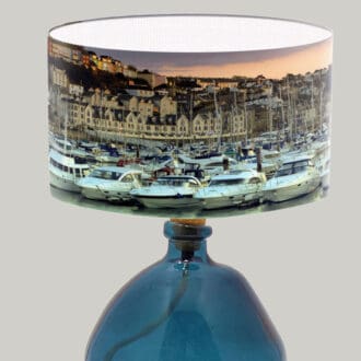 brixham harbour lampshade designer lighting modern lightshade