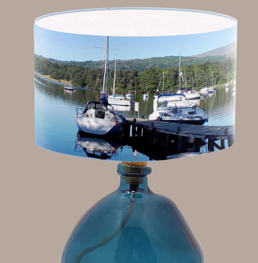 lake district lampshade sailing coastal lightshade for table lamps designer lighting