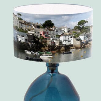 polruan cornwall lighting coastal lampshade ceiling lightshade table lampshade