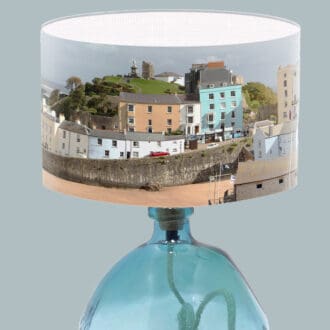 tenby wales coastal lampshade tenby harbour lightshade