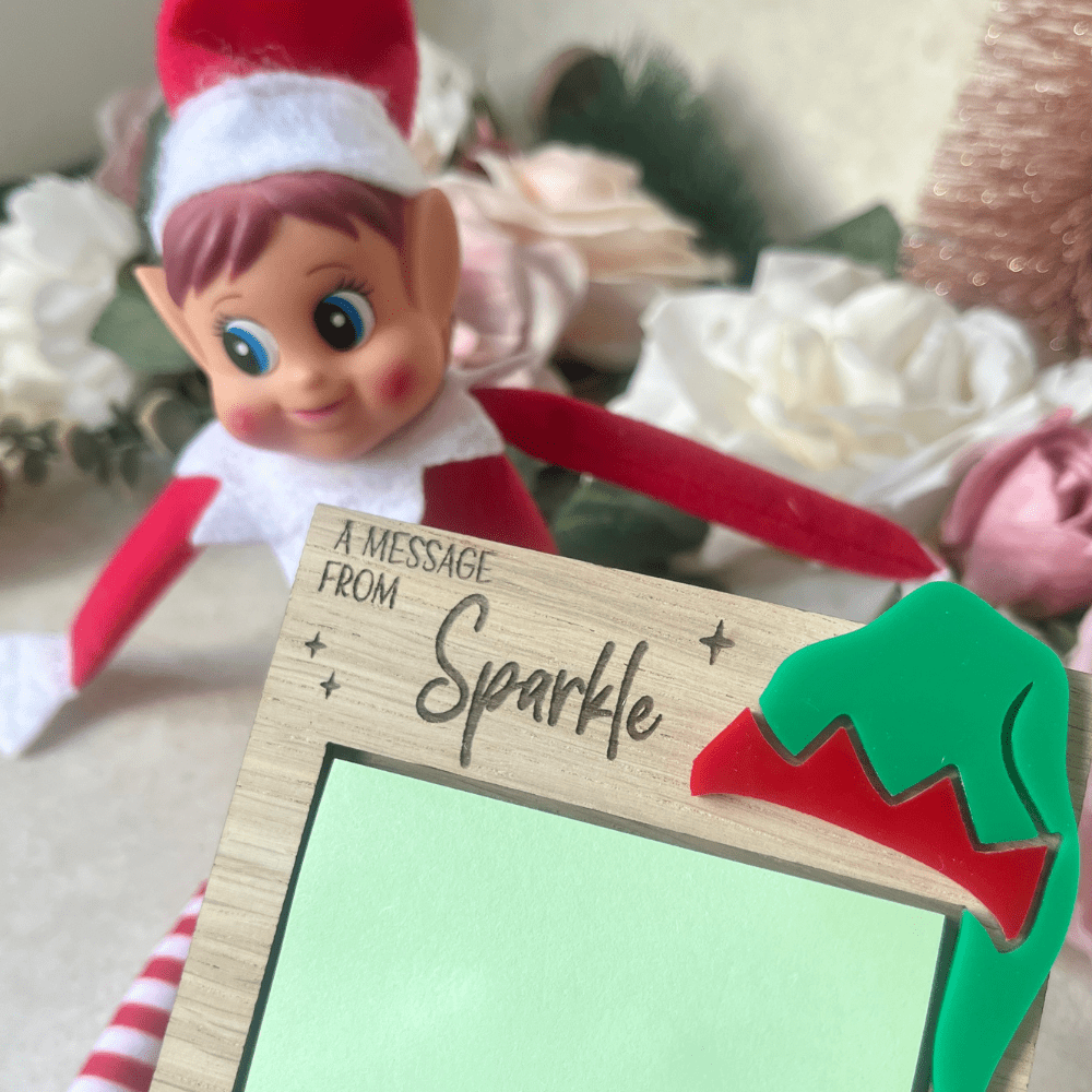 personalised elf on the shelf stationery