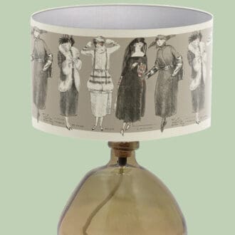 1920' 1930's vintage fashion lightshade table lampshade ceiling light