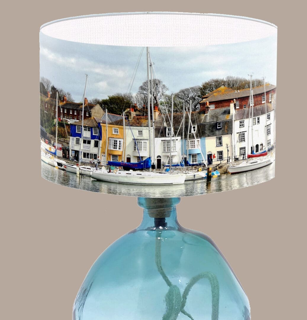 weymouth harbour dorset lampshade coastal lightshade