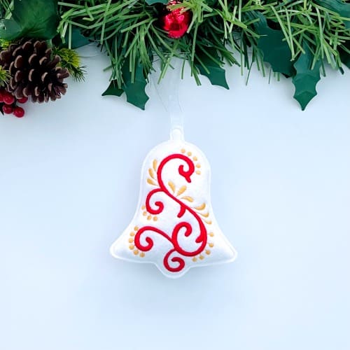 Christmas Filigree Hanging Decorations Bell