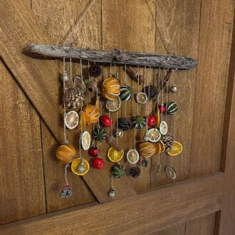 Wall-Hanging-Christmas Driftwood-Decoration