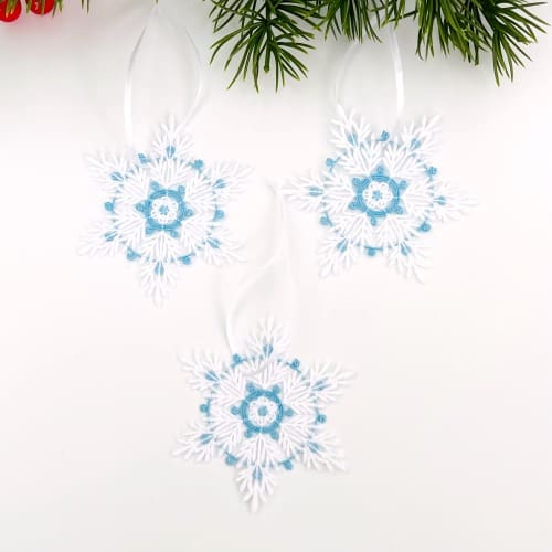 FSL Snowflake Hanging Decoration