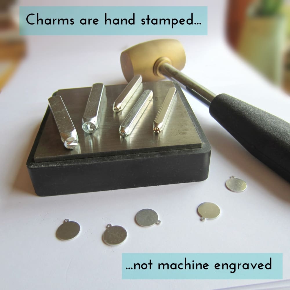 Tools for creating hand stamped jewellery