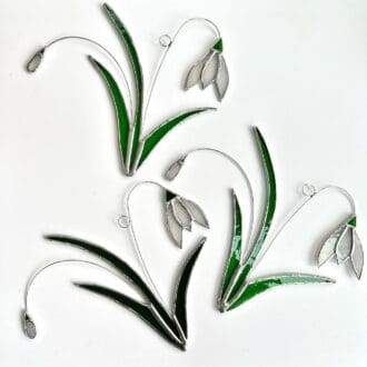 Snowdrop suncatcher