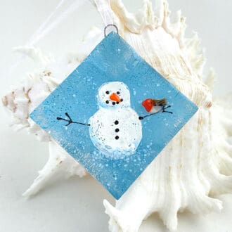 Snowman Christmas tree decoration