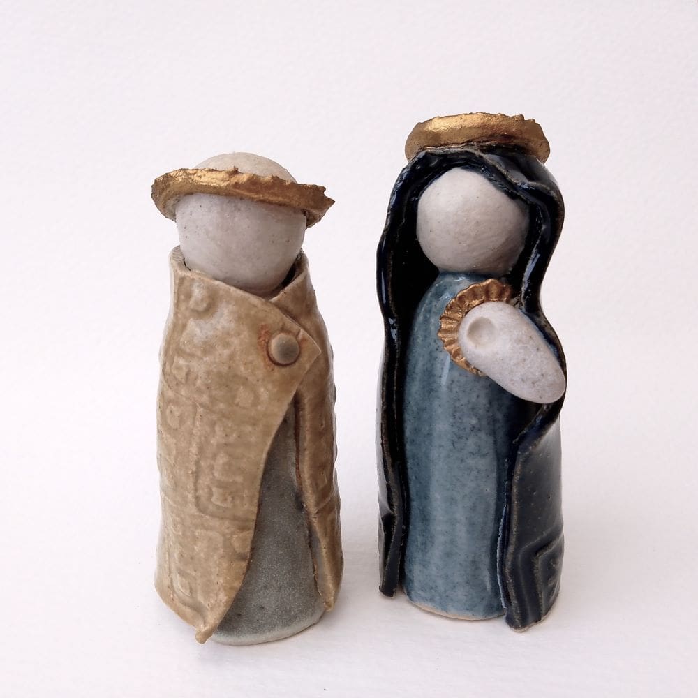 Miniature Ceramic Nativity