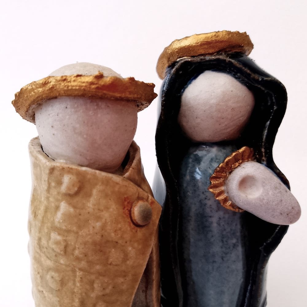 Miniature Ceramic Nativity