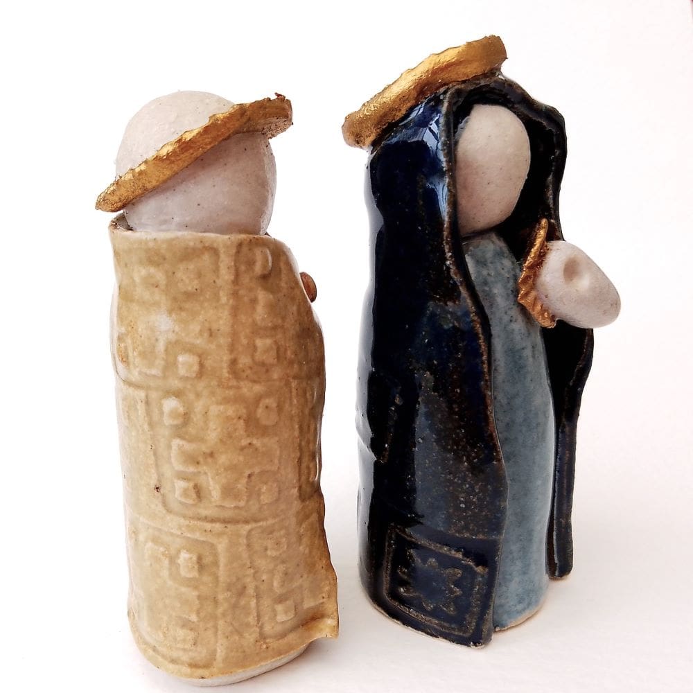 Miniature Ceramic Nativity