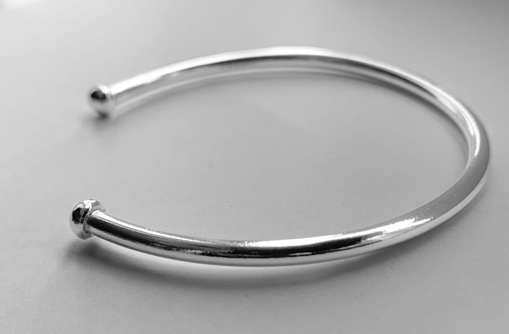 silver torque bangle