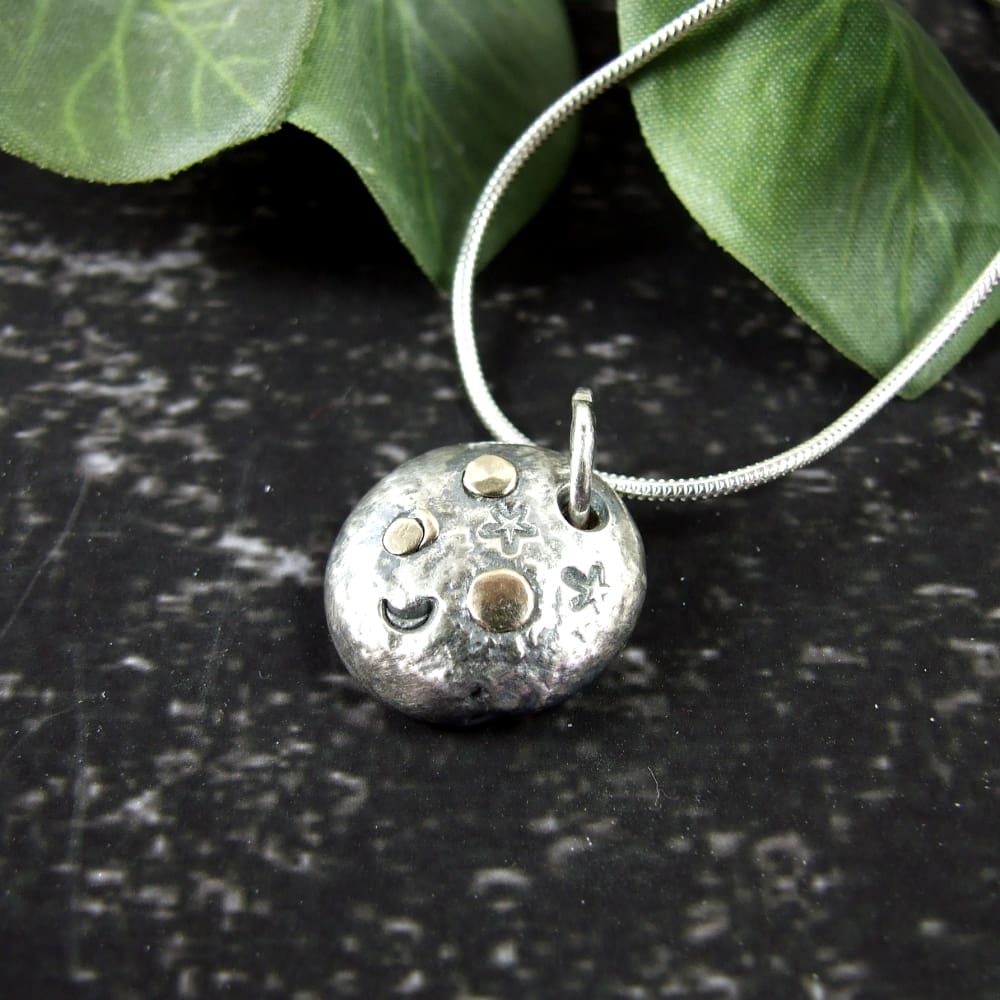 Cosmos_Necklace_Silver_9ct_Gold