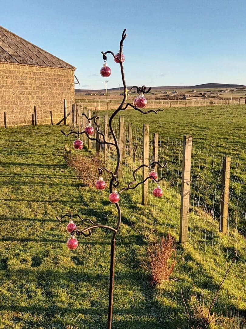 Beautiful bird feeder tree, bird feeding station, robust and well-made and handmade in the UK. The sculptural metal tree is a piece of art for the garden, and a great gift for gardeners, gift for birders and gift for men. Unique sturdy bird feeder