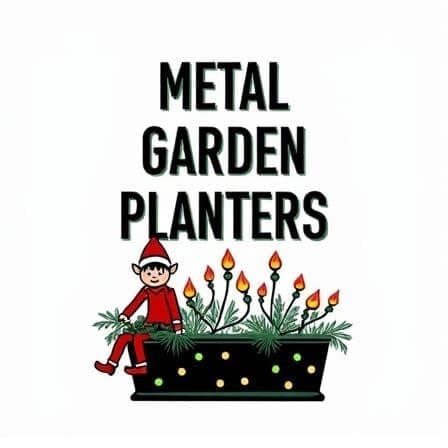 MetalGardenPlanters