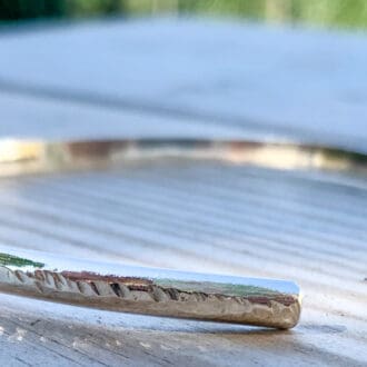 sterling silver cuff bangle