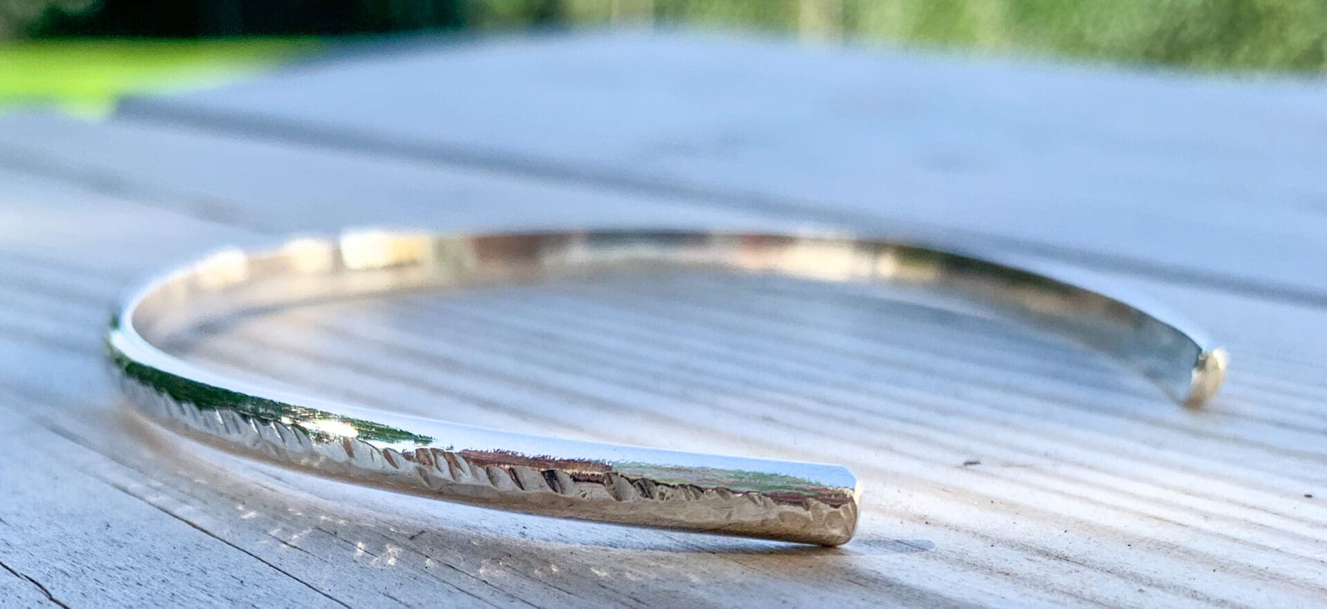 sterling silver cuff bangle