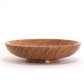 English Brown Oak Ring/Jewellery/Trinket Bowl/Dish