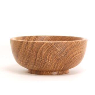 English Oak Small Wooden Bowl - Handmade