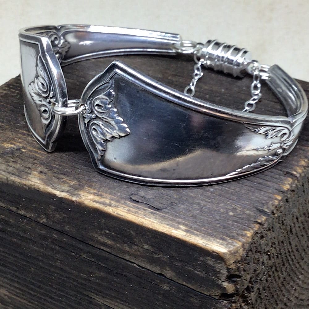 antique upcycled fork bracelet