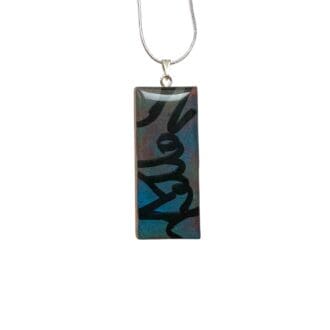 graffiti-style-blue-hand-painted-wooden-pendant