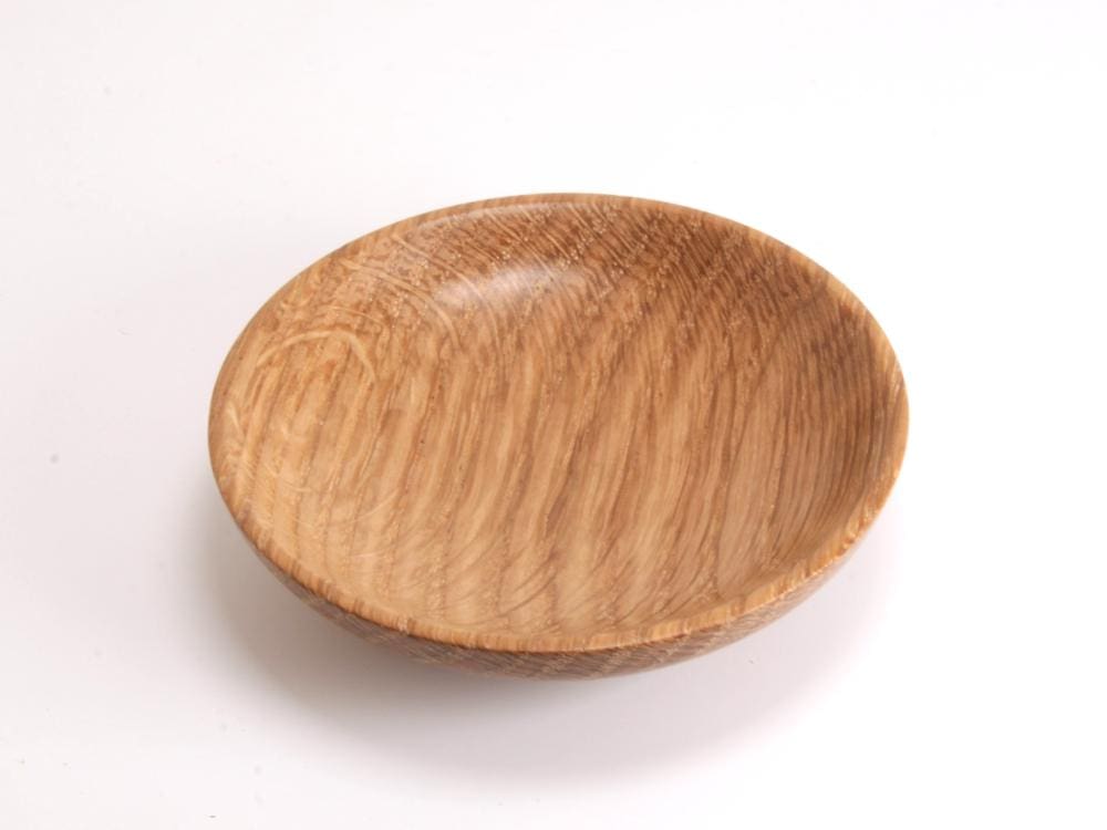 English Brown Oak Ring/Jewellery/Coin Bowl or Dish