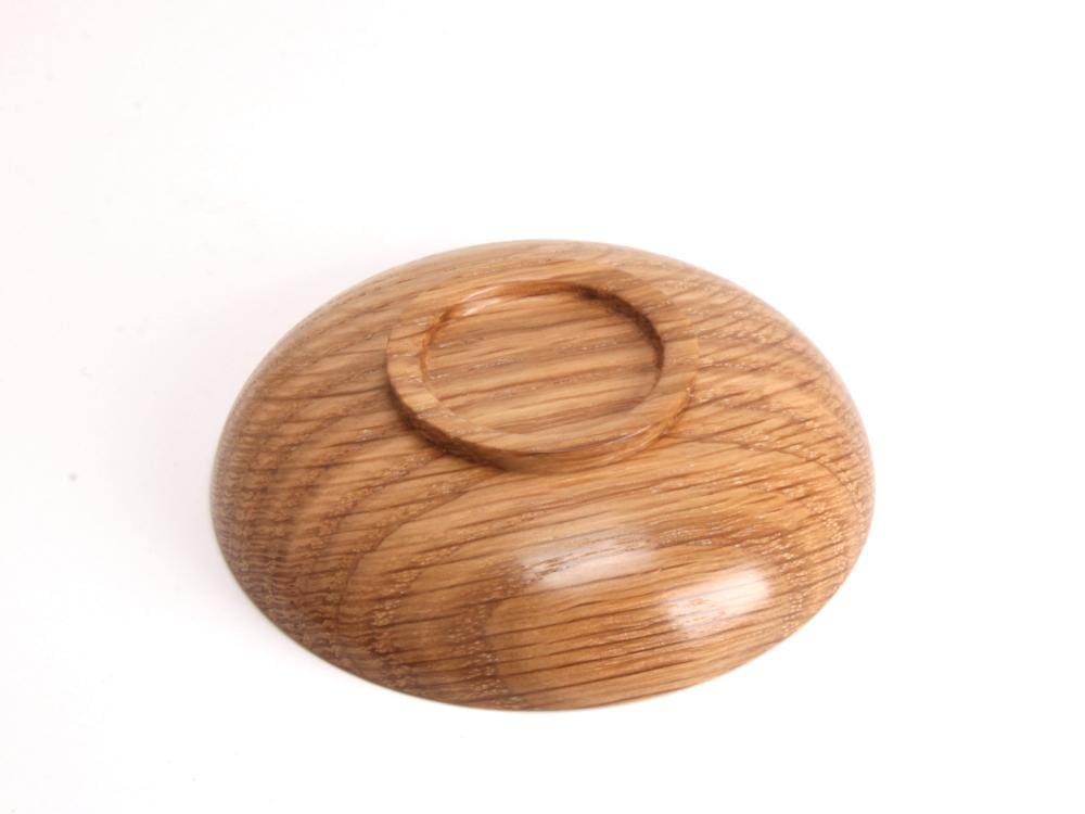 English Brown Oak Ring/Jewellery/Coin Bowl or Dish