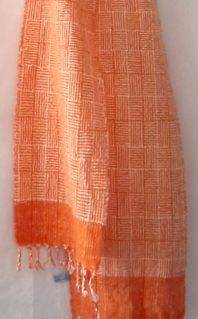 cover image log cabin orange hem