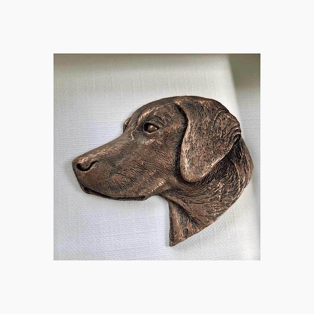 Labrador brooch