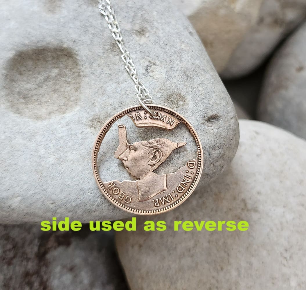 farthing pendant