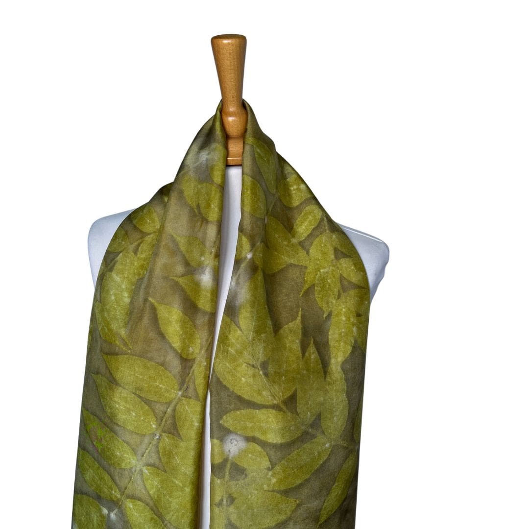 Gold-Botanically-Dyed-and-Printed-Silk-Scarf